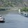 die MS Asara liegt auf der anderen Fluss-Seite